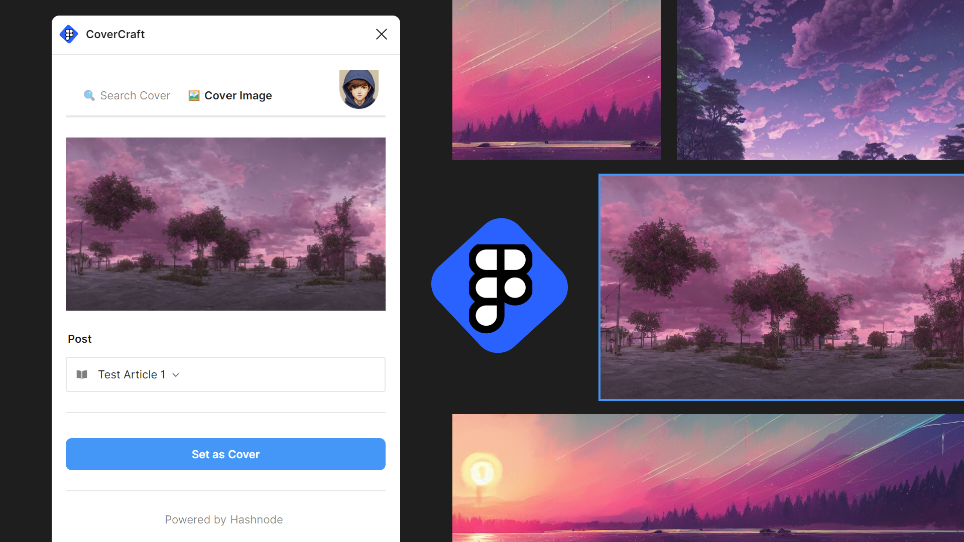 Introducing CoverCraft - Figma x Hashnode